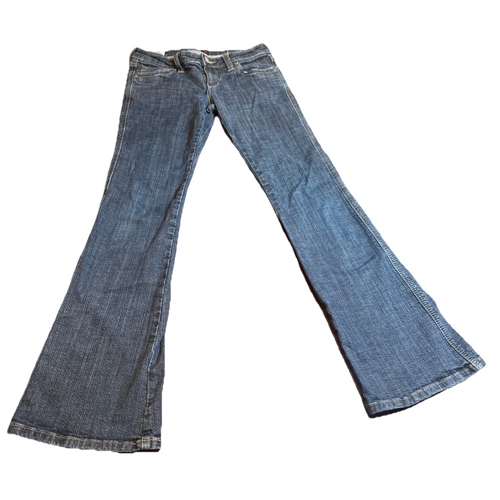 Soundgirl Underground Jeans Women's Juniors Size 3 Bootcut Dark Wash Embroidered